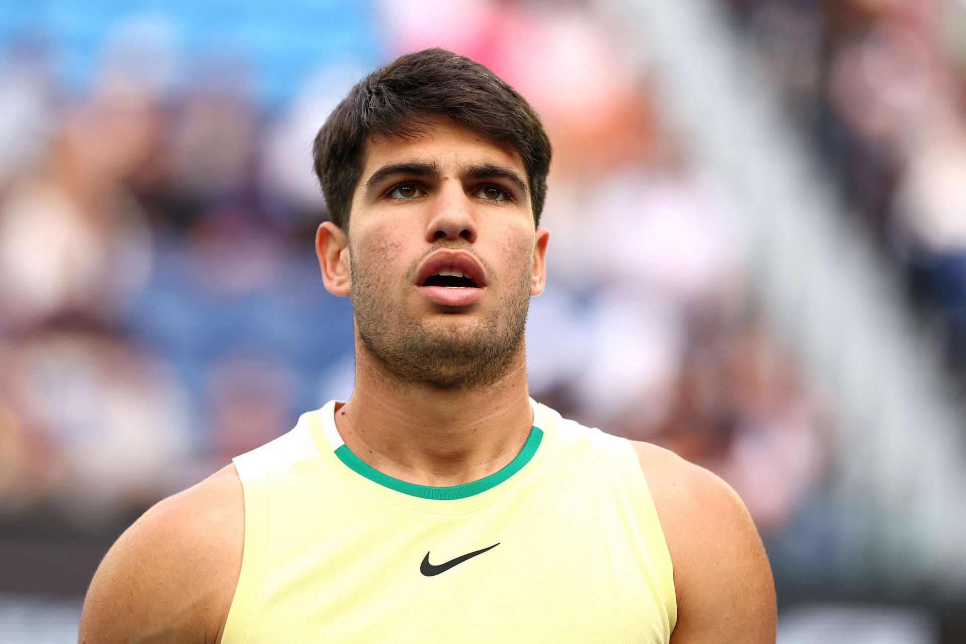 Carlos Alcaraz at the 2024 Australian Open