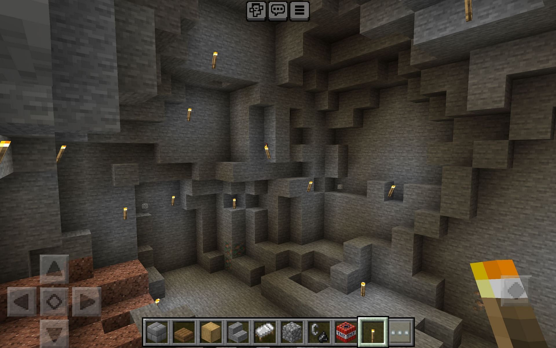Make sure to light up the entire cave space (image via Mojang Studios)