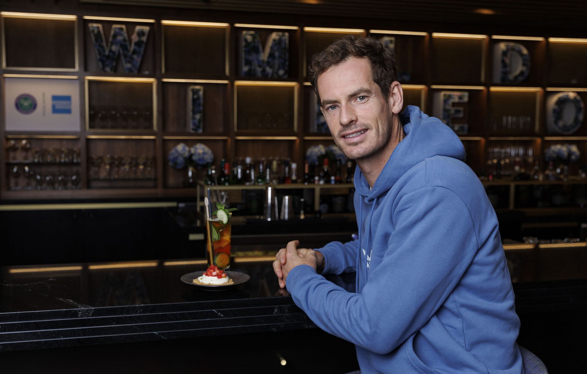 Andy Murray Visits American Express Centurion Lounge at LHR