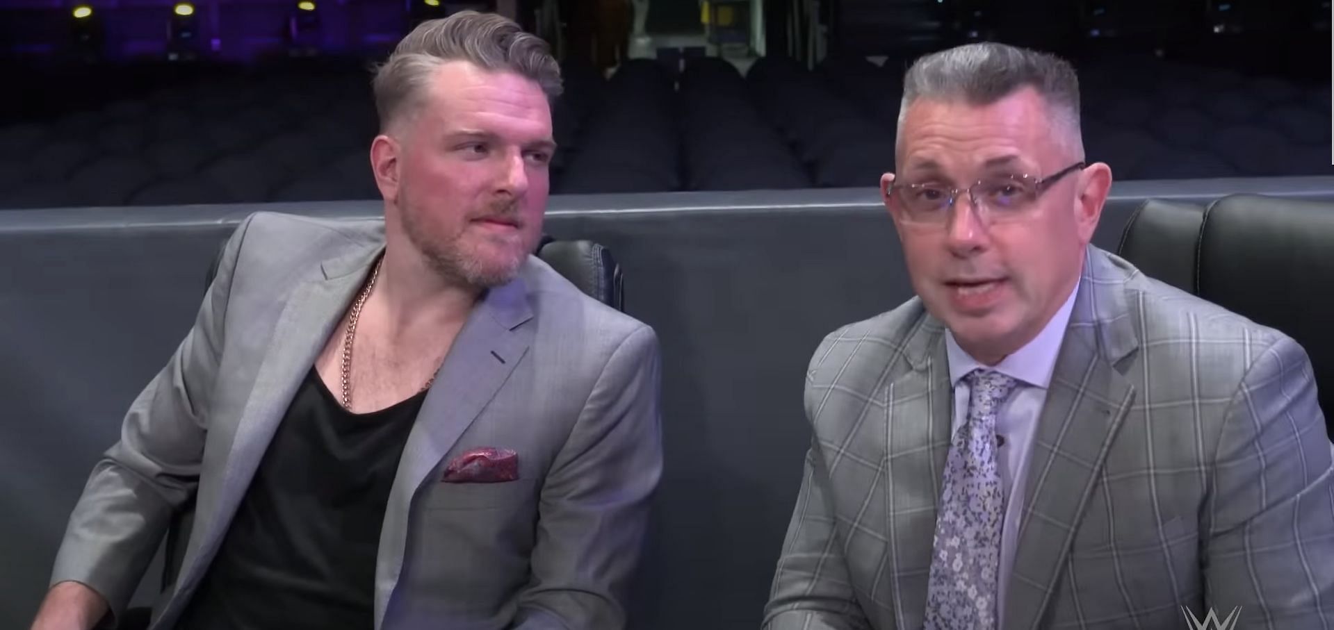 Cole and McAfee; Picture credits: WWE on YouTube