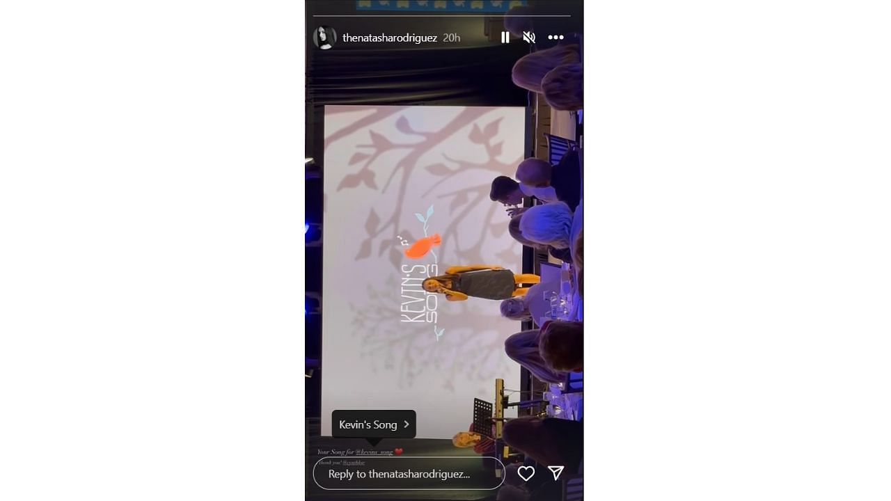 Natasha Rodriguez&#039;s Instagram story