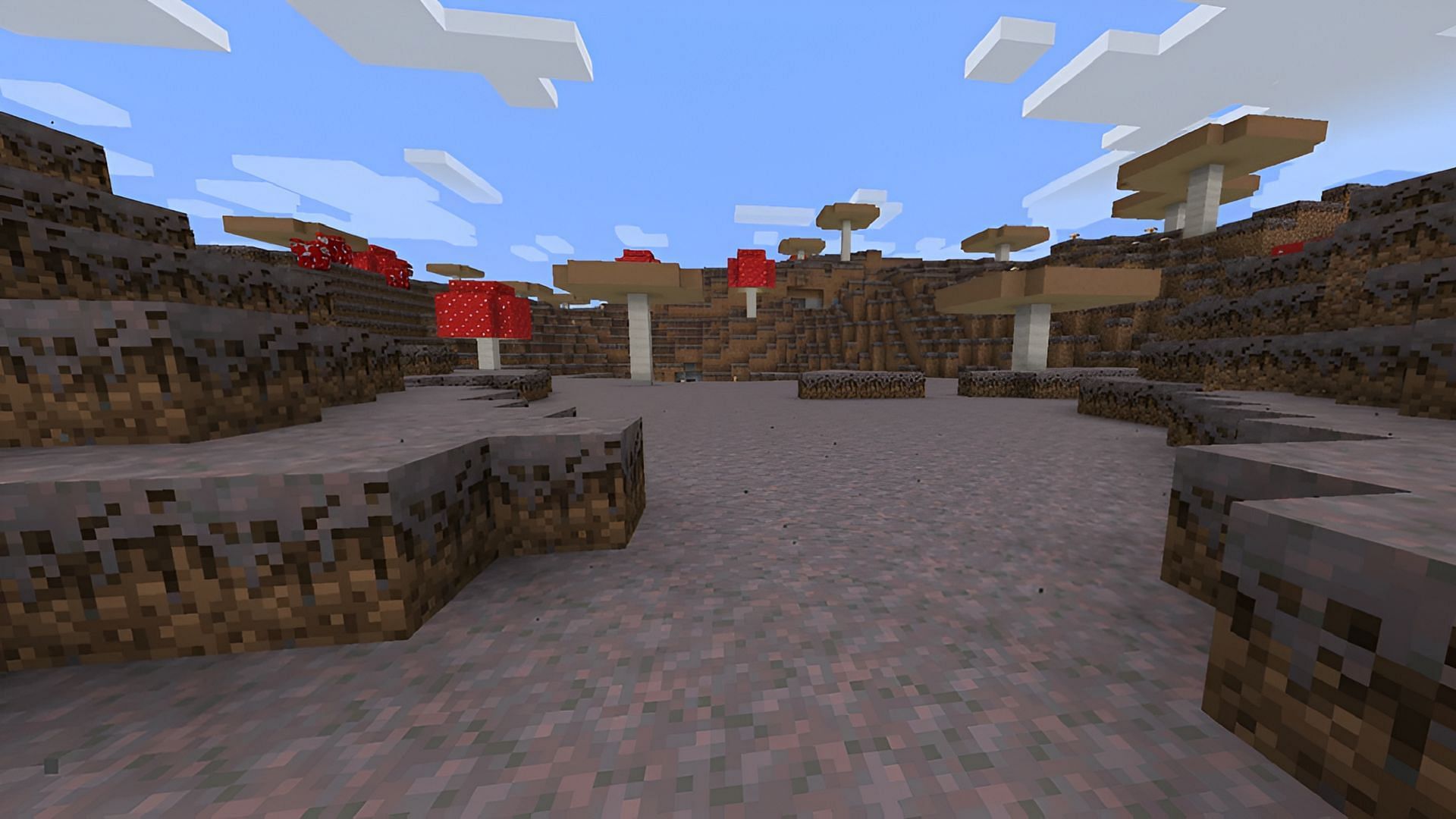Mushroom field shores were often a welcome sight pre-Minecraft 1.18 (Image via Mojang)