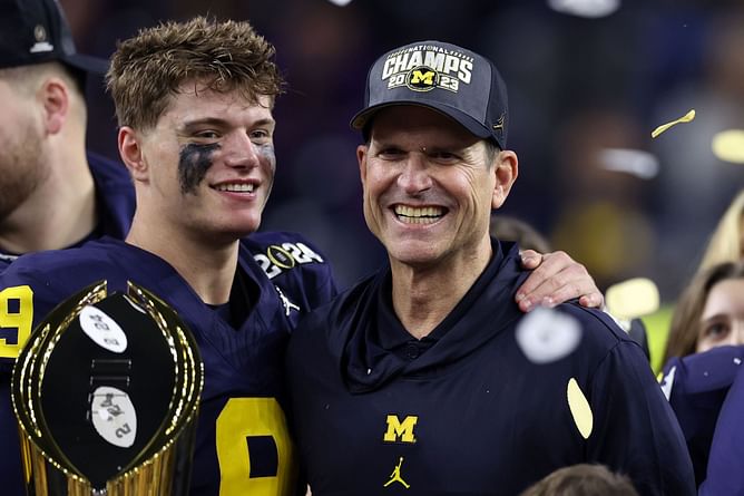 "Story isn't finished yet": J.J. McCarthy bids adieu to Michigan man Jim Harbaugh with thought provoking note