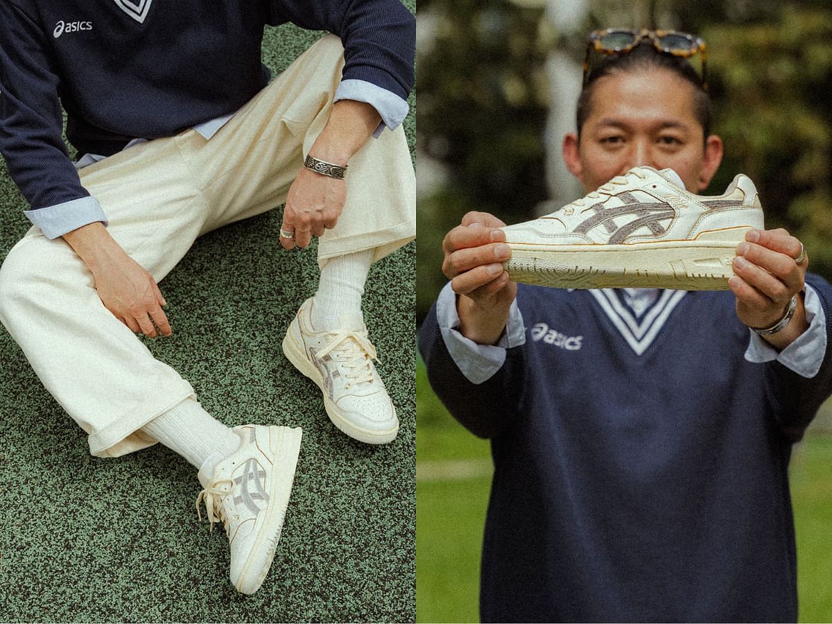 大阪のショップ Foxtrot Uniform × Asics EX89 - 靴