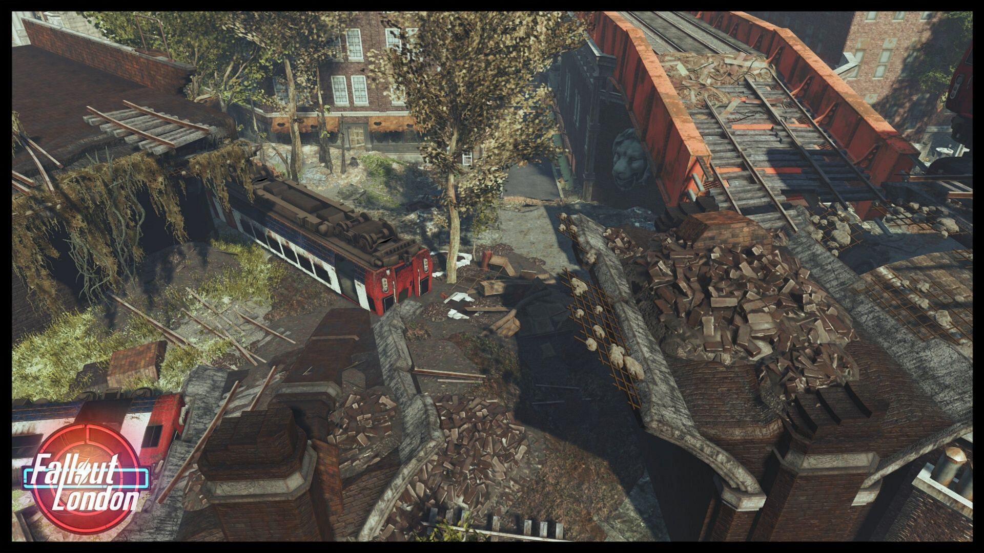 Though in ruins, Fallout London is still gorgeous (Image via Team Folon)