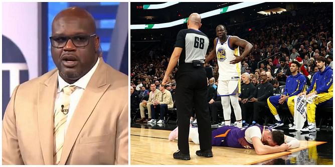 Shaquille O'Neal calls out Jusuf Nurkic for contemplating suing Draymond Green: 'Going to ruin my big man alliance'
