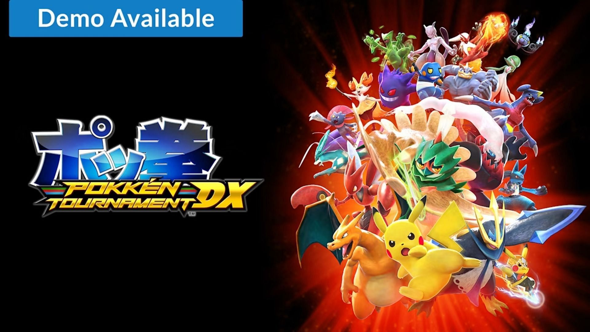 Official artwork for Pokken Tournament DX (Image via The Pokemon Company)