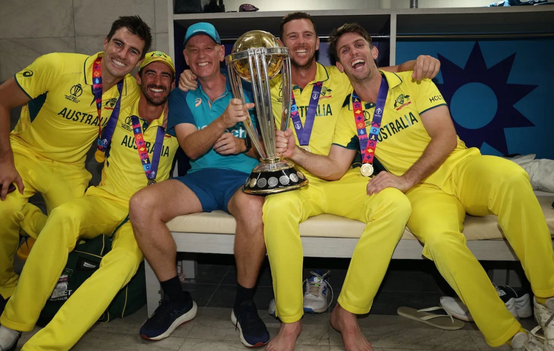 Australia recently celebrated their sixth ODI World Cup title.