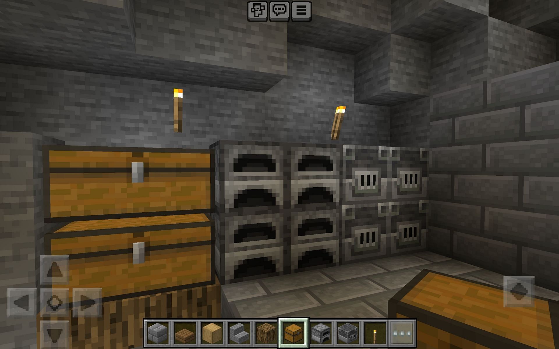 Stacking up could save space in a cave house (image via Mojang Studios)