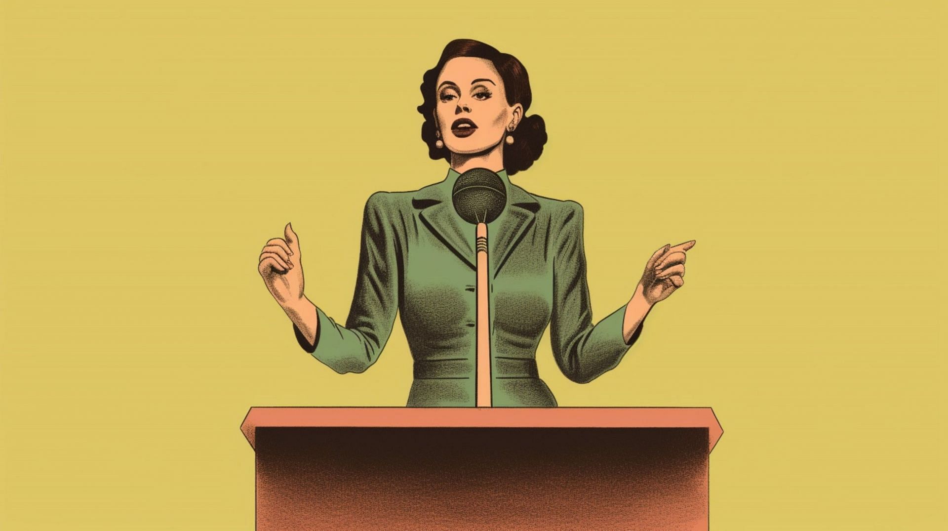 There are ways to manage your fear of public speaking. (Image via Vecteezy/Icon ade)