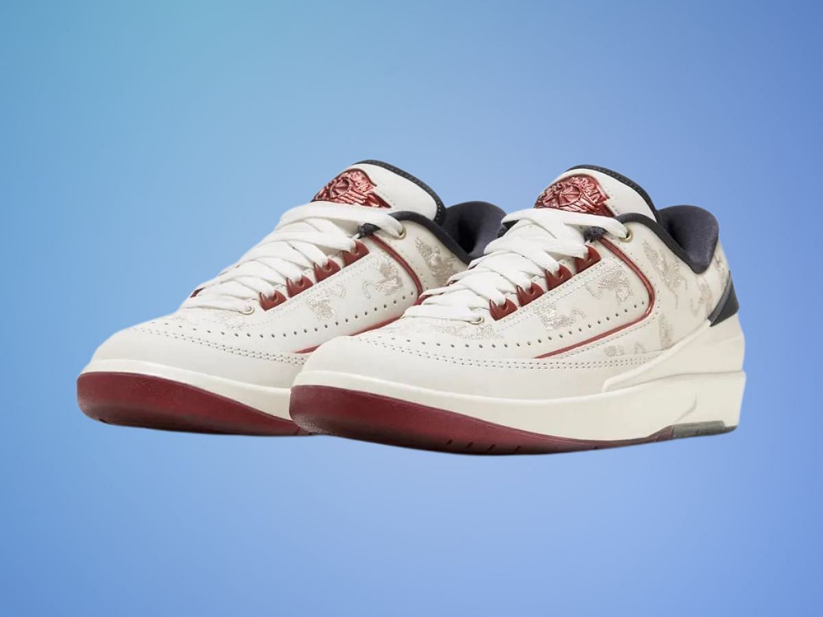 Air Jordan 2 Low sneakers (Image via Nike)