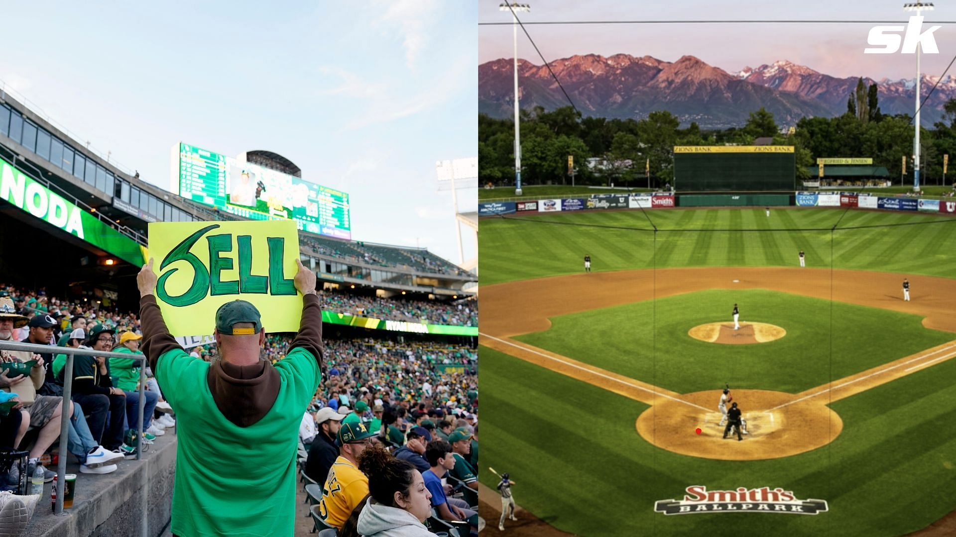 The state of Utah could soon host the Oakland A