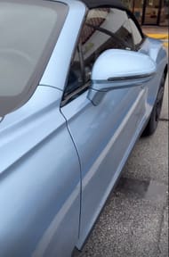 Side view of Vaccaro's Bentley Continental. (Keeta Vaccaro/IG story)