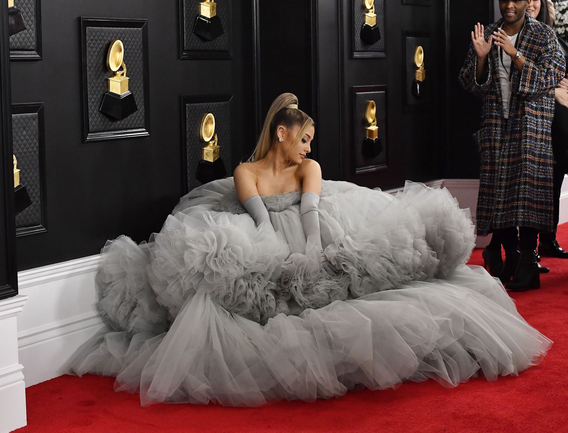 Ariana Grande at the 62nd Annual GRAMMY Awards (Image via Getty / Frazer Harrison)