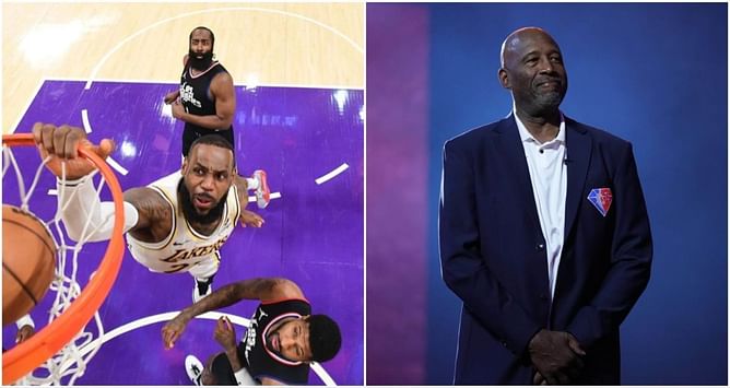 "Dunk of the century" - Former Lakers' legend claims LeBron James' dunk on Paul George beats Julius Erving's dunk from '70s era