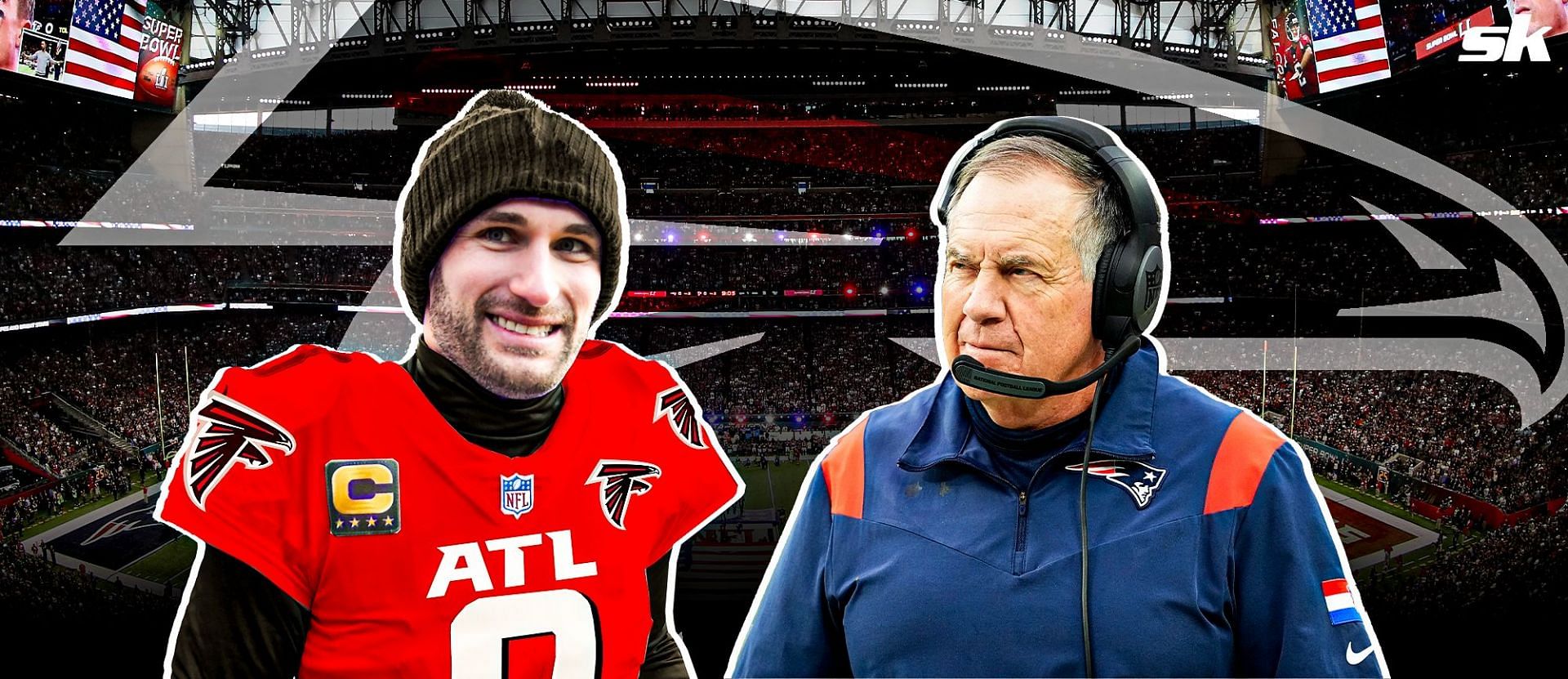 NFL Rumors: Bill Belichick and Kirk Cousins tipped to join forces in Atlanta by league exec. 