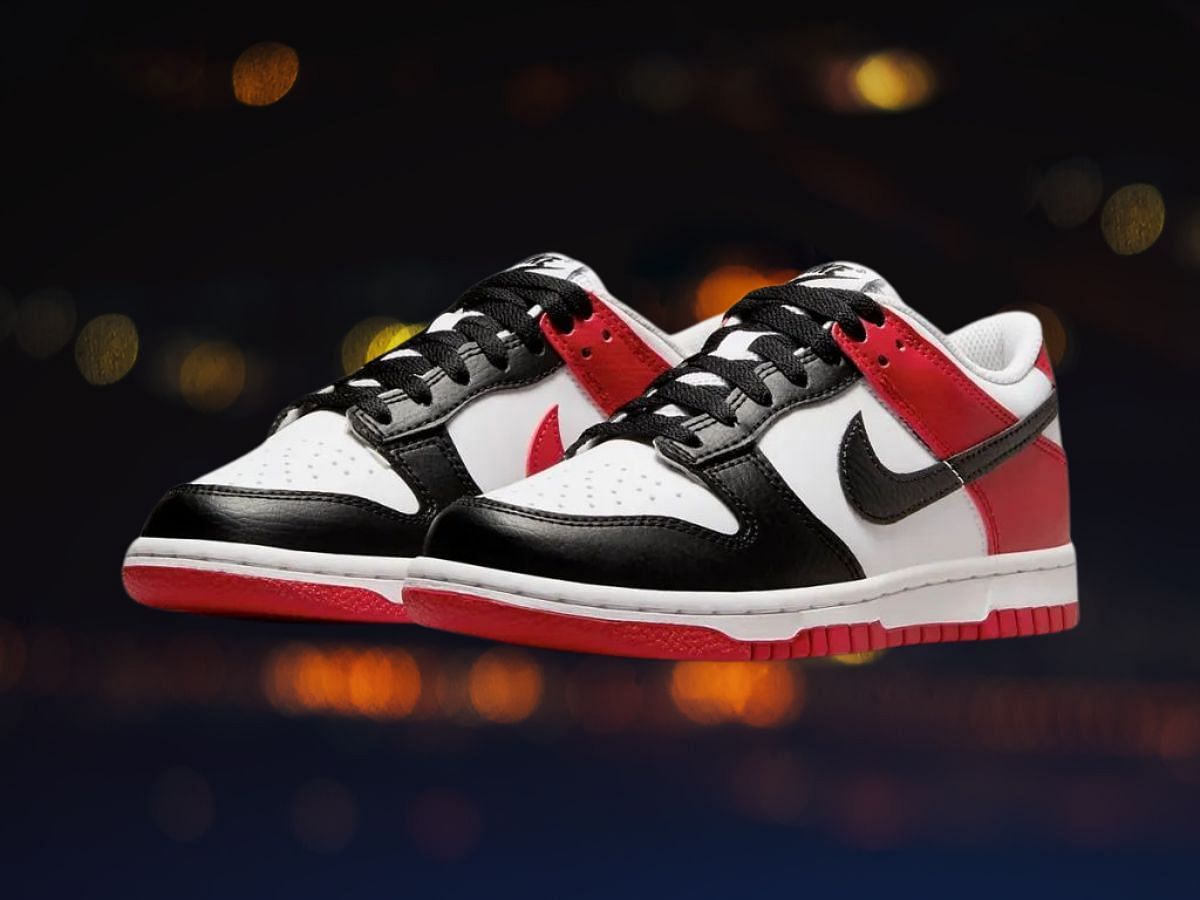 Nike Dunk Low Black Toe sneakers (Image via Nike)