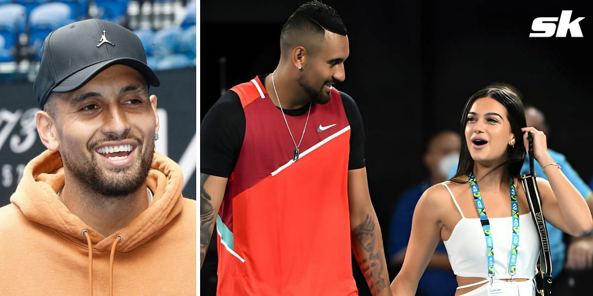 Nick Kyrgios expresses his admiration for girlfriend Costeen Hatzi&rsquo;s style