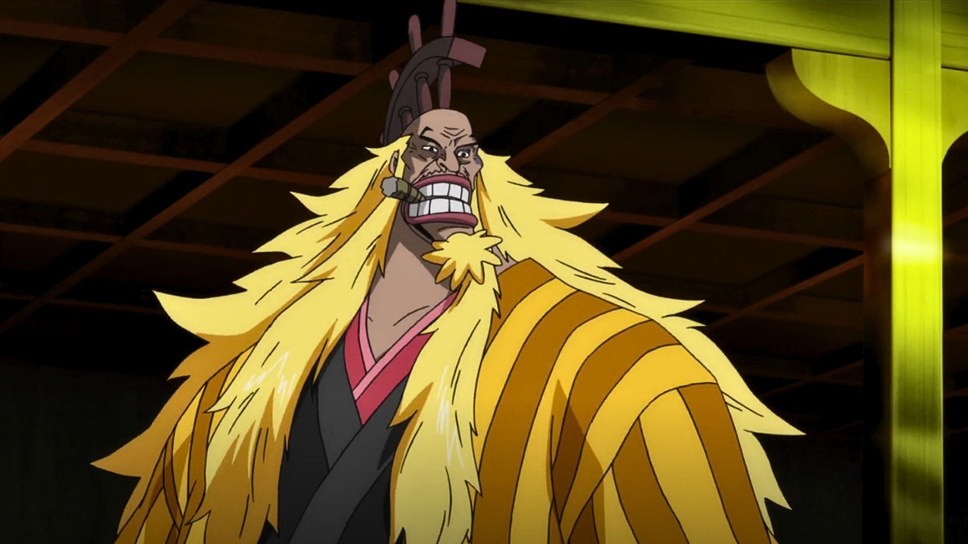 Shiki as seen in the One Piece Film: Strong World (Image via Toei)