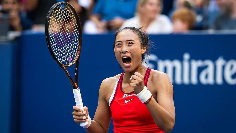 Zheng Qinwen made her maiden Major quarterfinals at the 2023 US Open