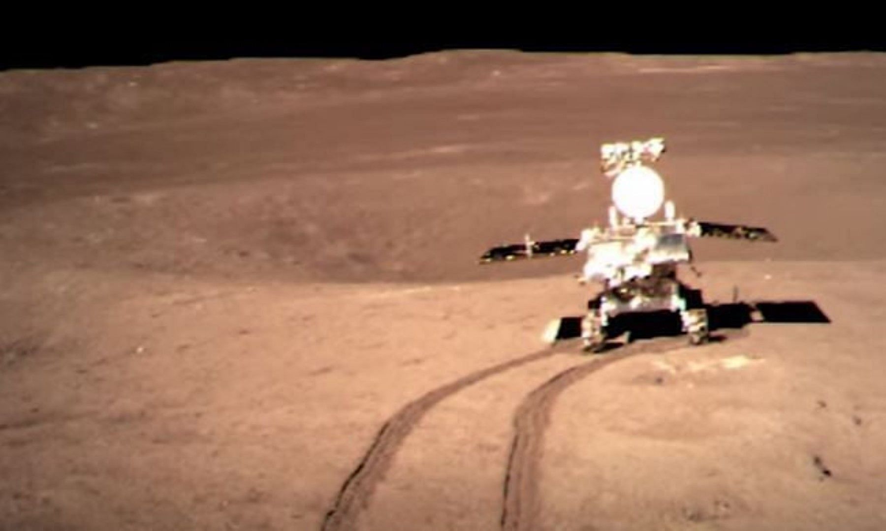 (Screenshot from &quot;Review of Chang&rsquo;e-4 lunar probe&rsquo;s journey&quot; via CGTN/YouTube)