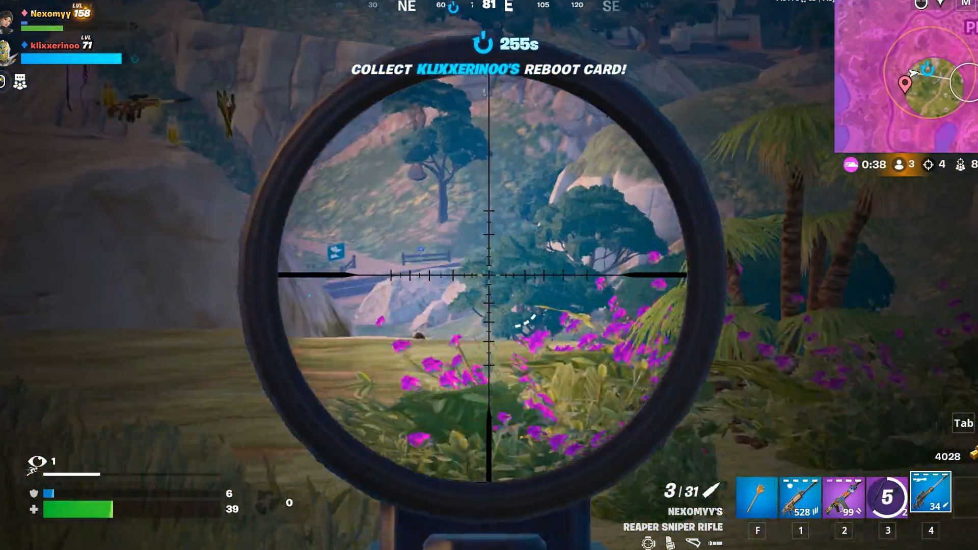 Fortnite player uses sniper to clutch a near impossible Victory Royale, community left in awe