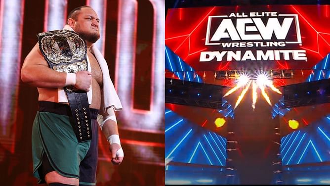Samoa Joe had an unfortunate slip-up on AEW Dynamite