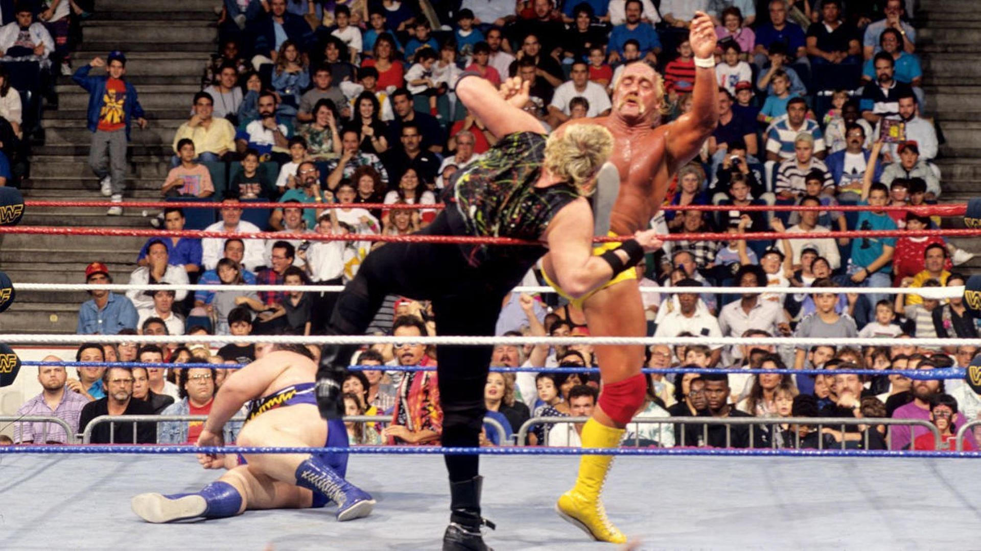 Hulk Hogan has eliminated many stars in the Rumble matches.