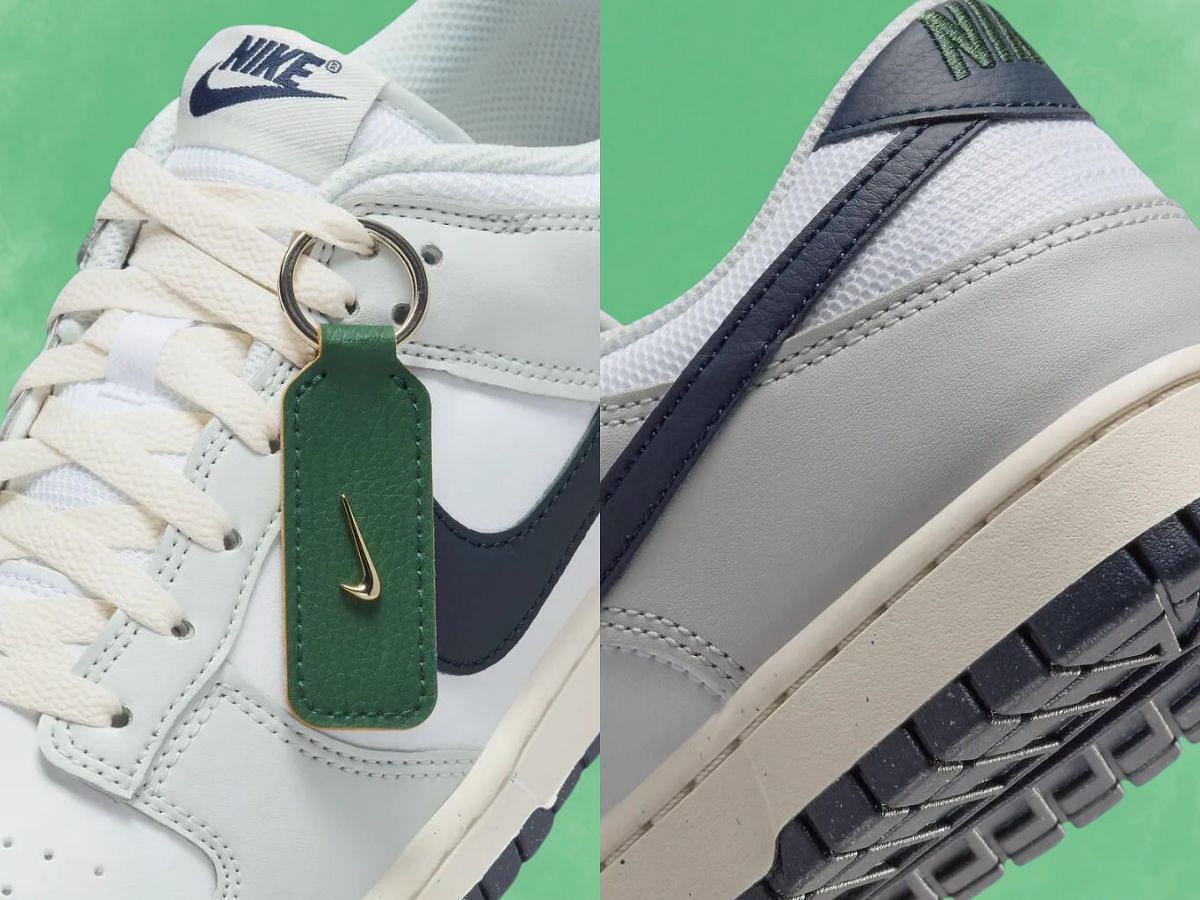 Take a closer look at the hangtag, heels and tongue areas of the shoe (Image via Nike)