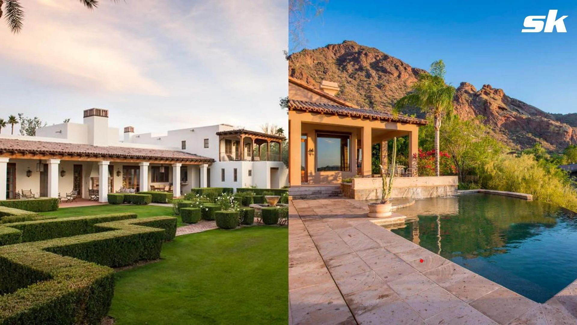 George and Leslie Brett&#039;s home in Arizona, via AZCentral