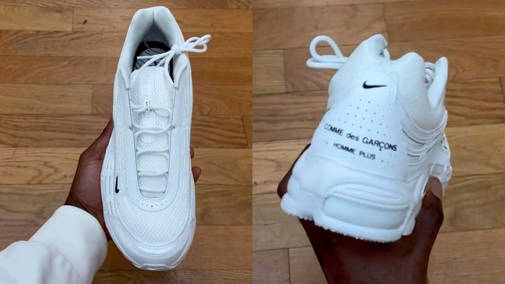 Take a closer look at the white colorway (Image via Instagram/@ndjolijean)