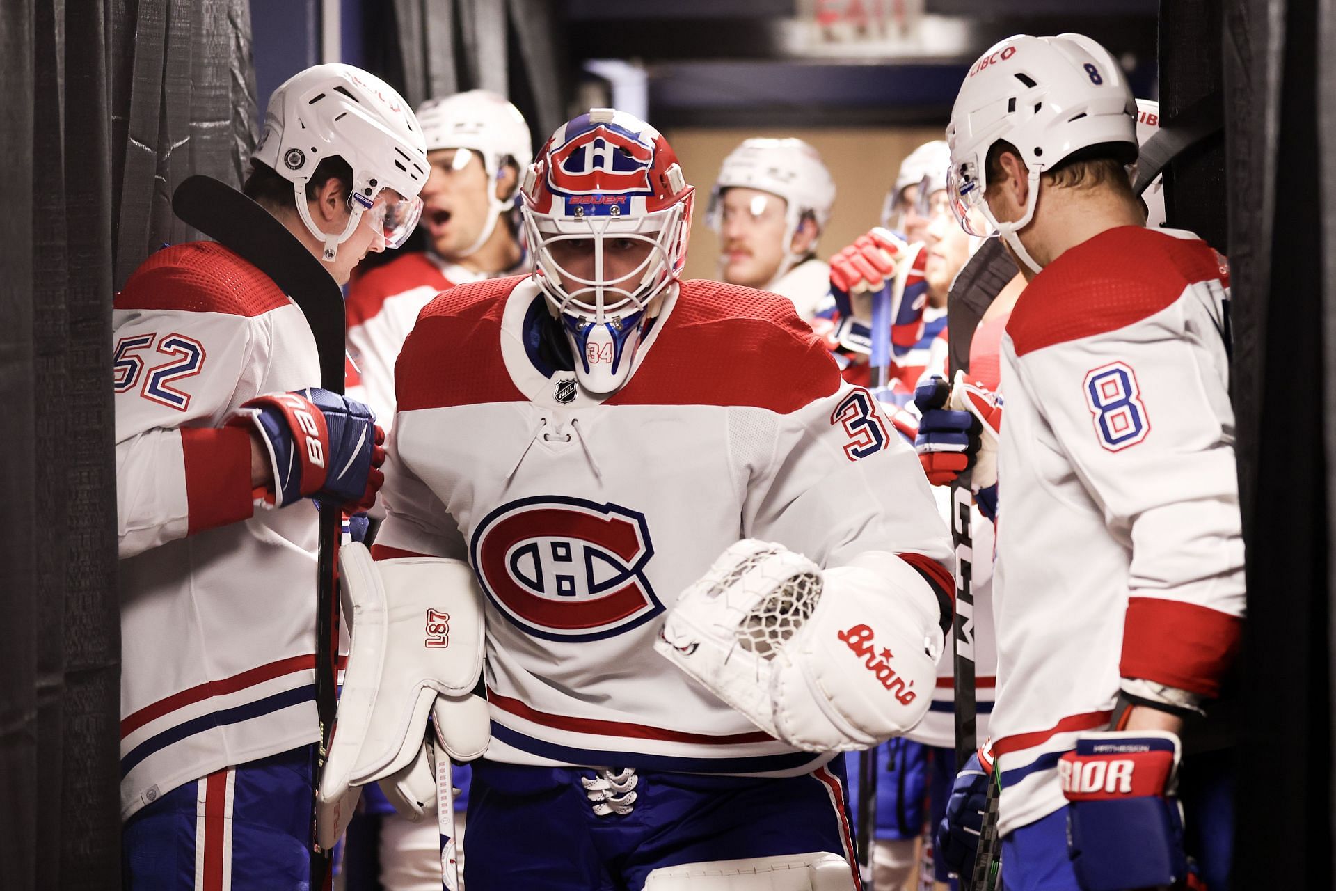 Jake Allen of the NHL&#039;s Montreal Canadiens