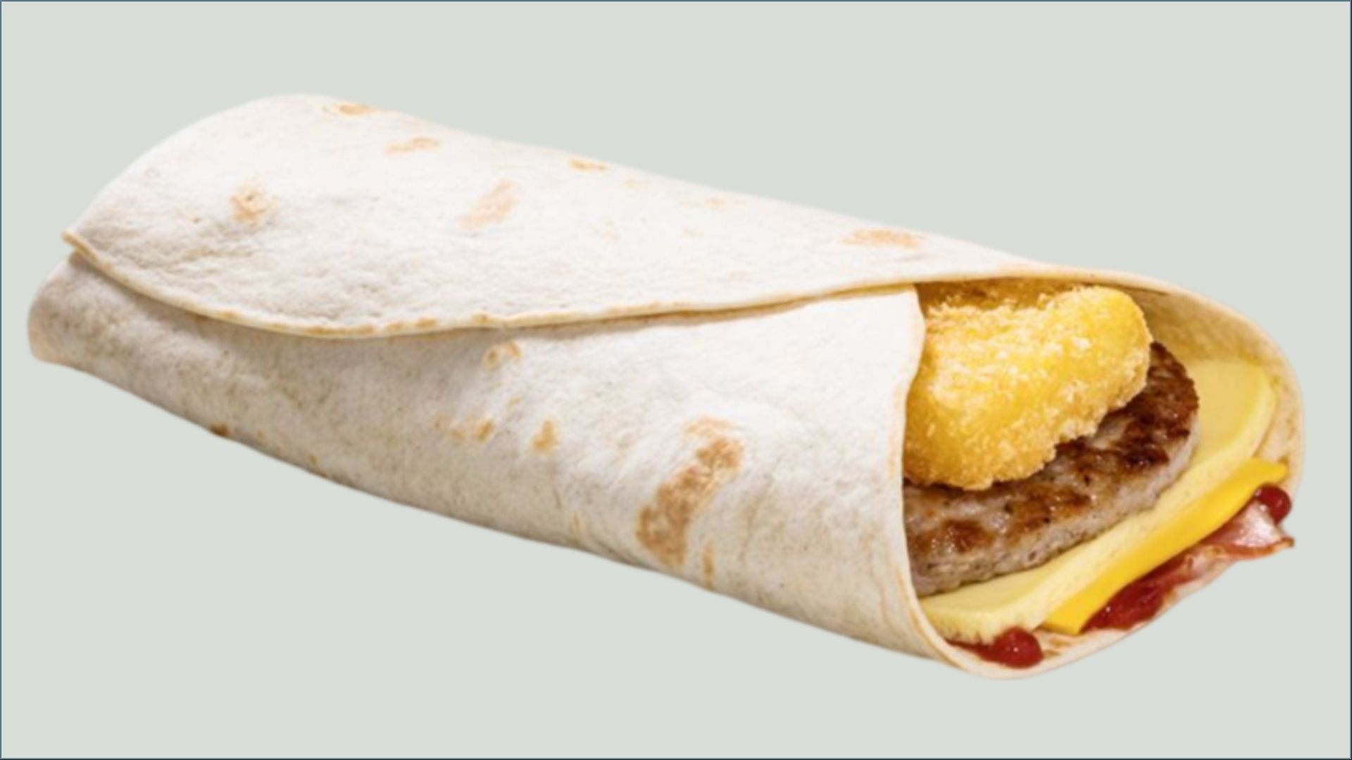 The Breakfast Wrap will be available on the menu across the U.K. and Ireland for a limited time only (Image via McDonald&rsquo;s)