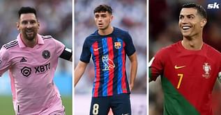 Cristiano Ronaldo, Lionel Messi and more: Barcelona star Pedri names his all-time XI