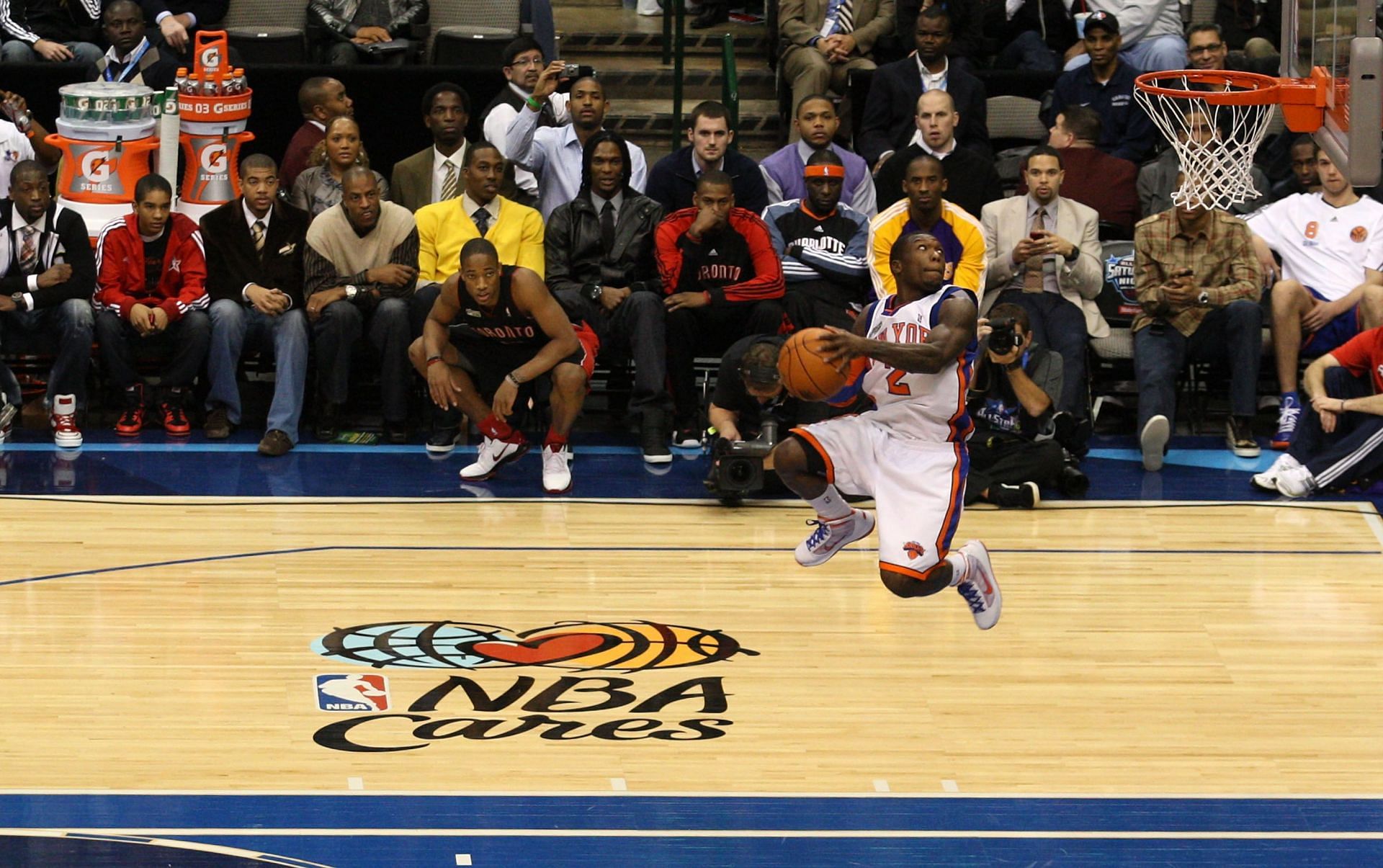 Nate Robinson: One of the shortest players to have won a dunk contest