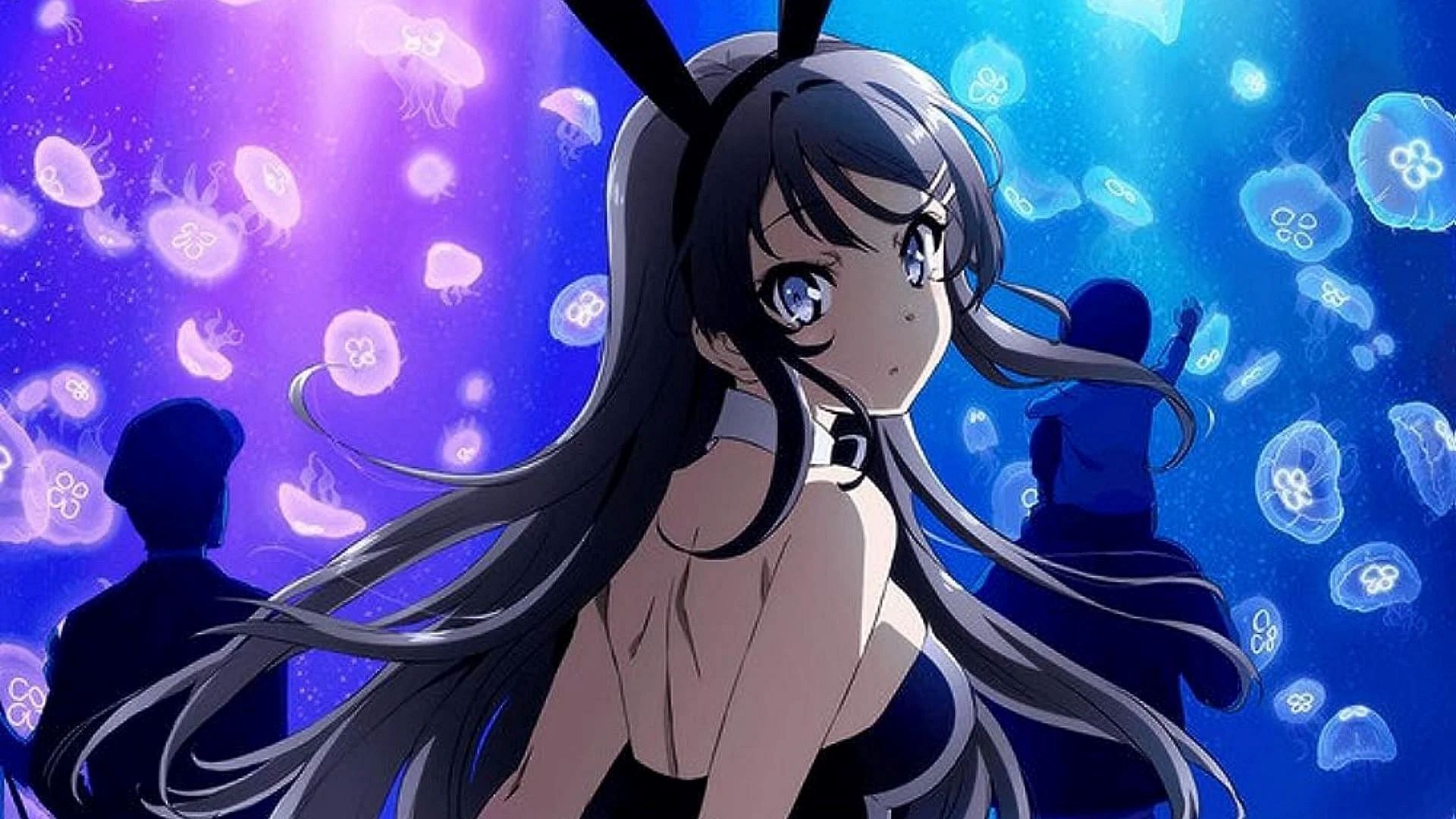 Mai in Bunny Girl Senpai anime (Image via Cloverworks)