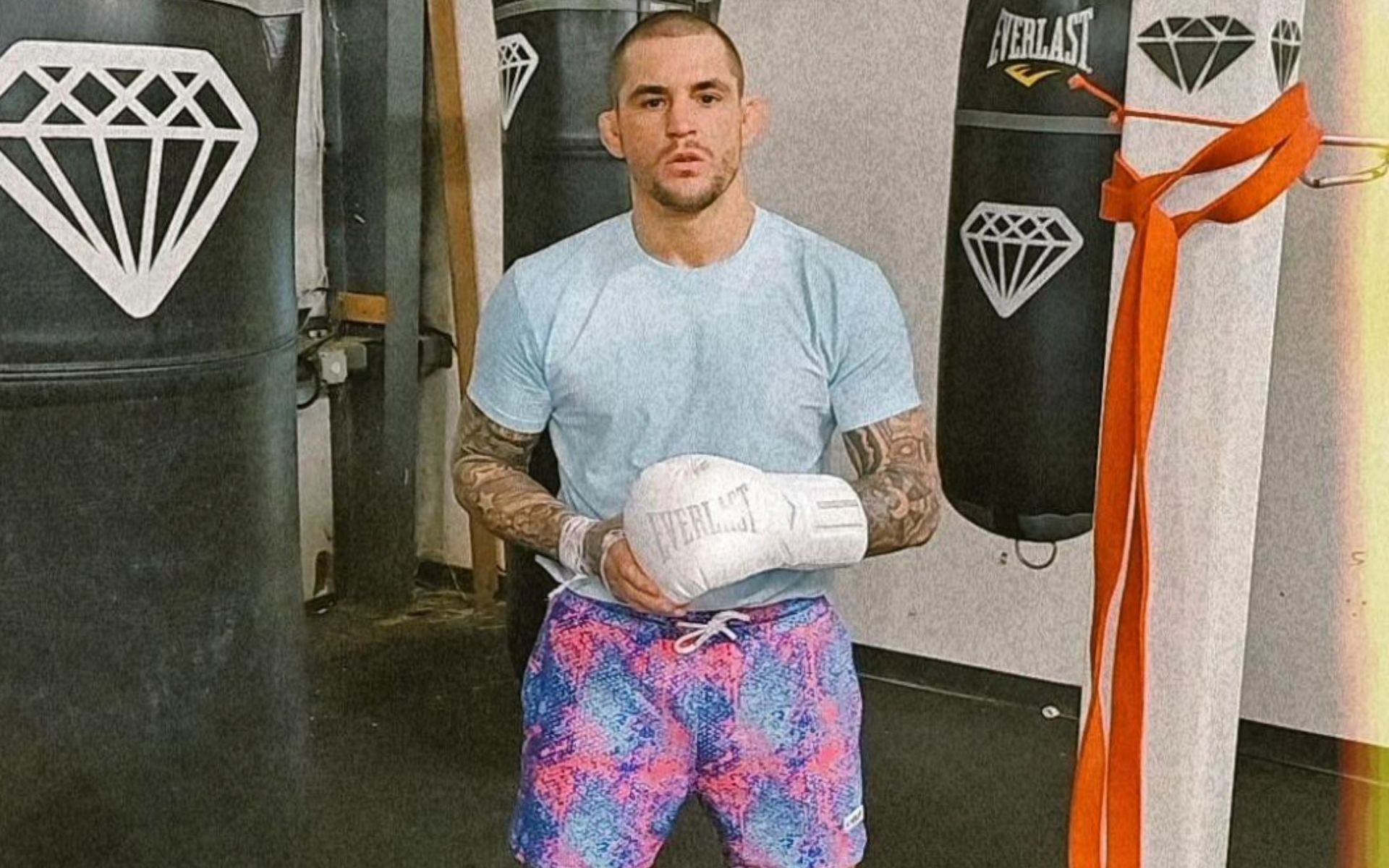 Dustin Poirier showing off new look in recent Instagram post [Photo Courtesy @dustinpoirier on Instagram]