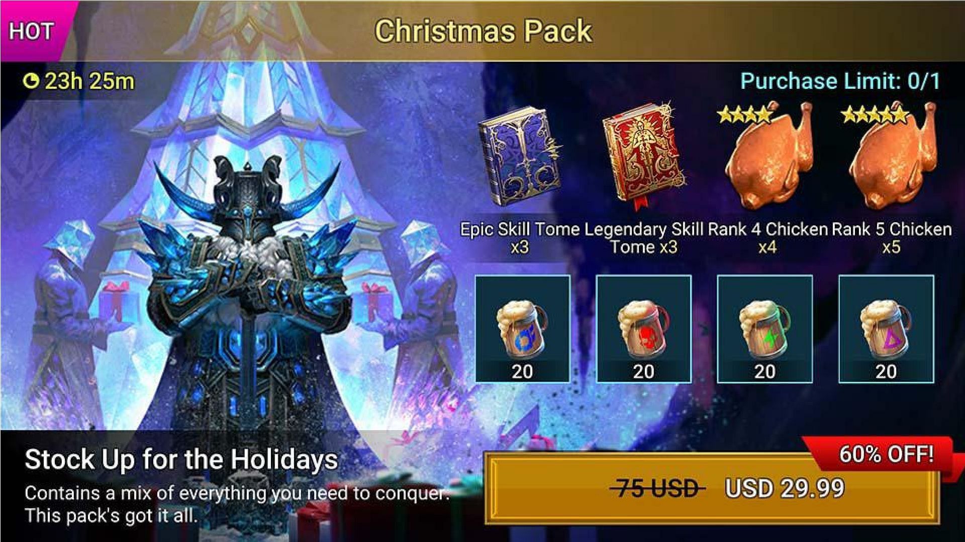 The previous prices of Tome Packs are going to change in this update (Image via Reddit/r/RaidShadowLegends)