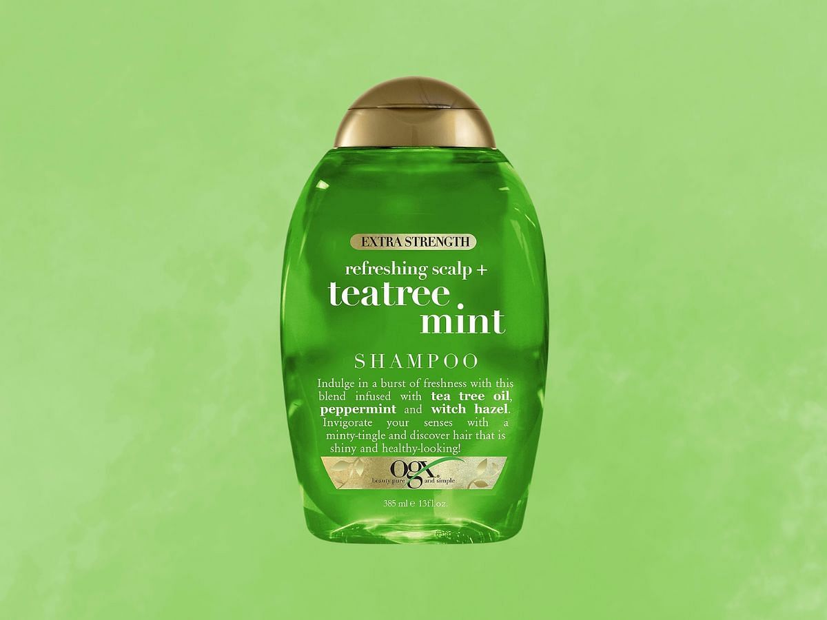 OGX Extra Strength Refreshing Scalp Teatree Mint (Image via Amazon)