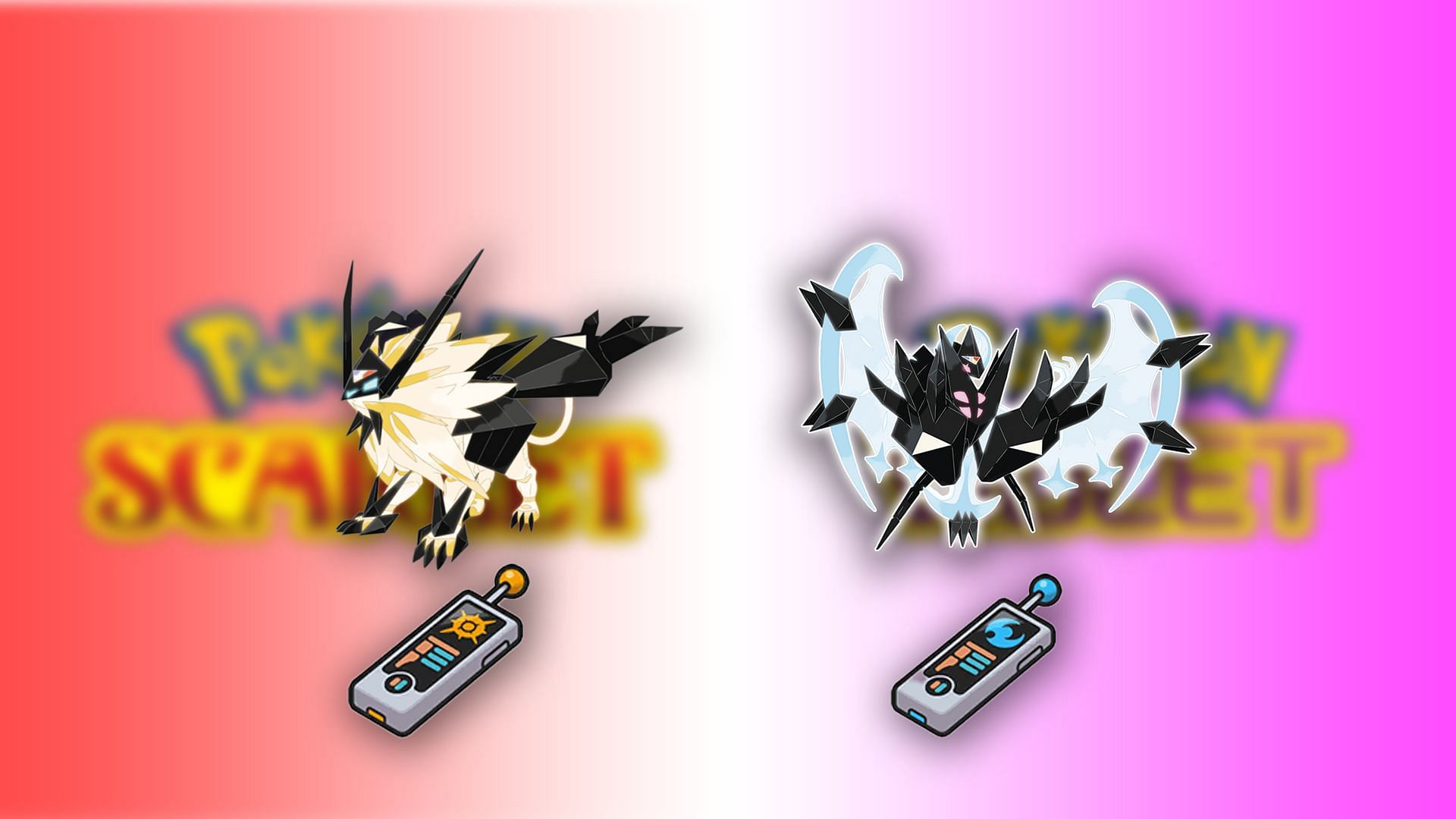 N-Solarizer and N-Lunarizer in Pokemon Scarlet and Violet (Image via The Pokemon Company, TPC)