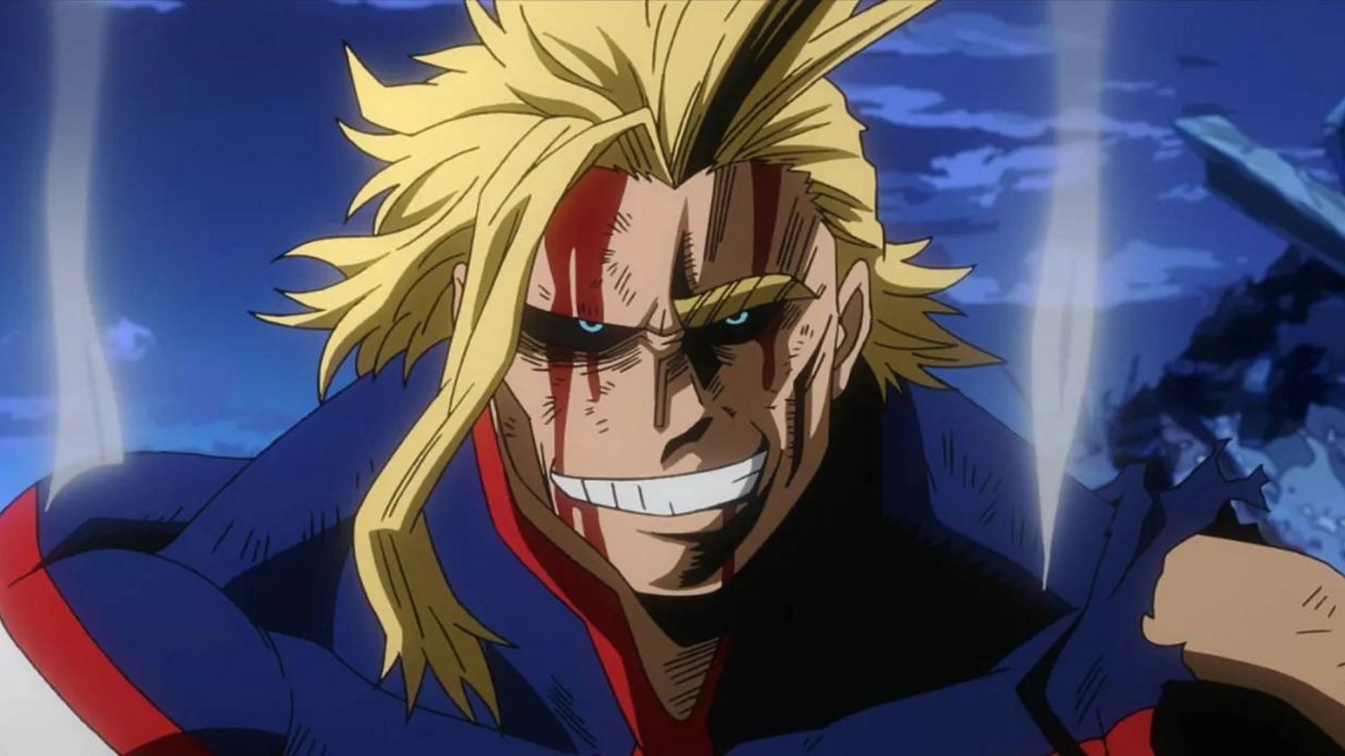 All Might as seen in the My Hero Academia anime (Image via BONES)