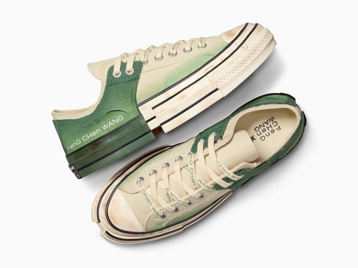 Converse x Feng Chen Wang Chuck 70 2-in-1 Low sneaker pack (Image via Converse)