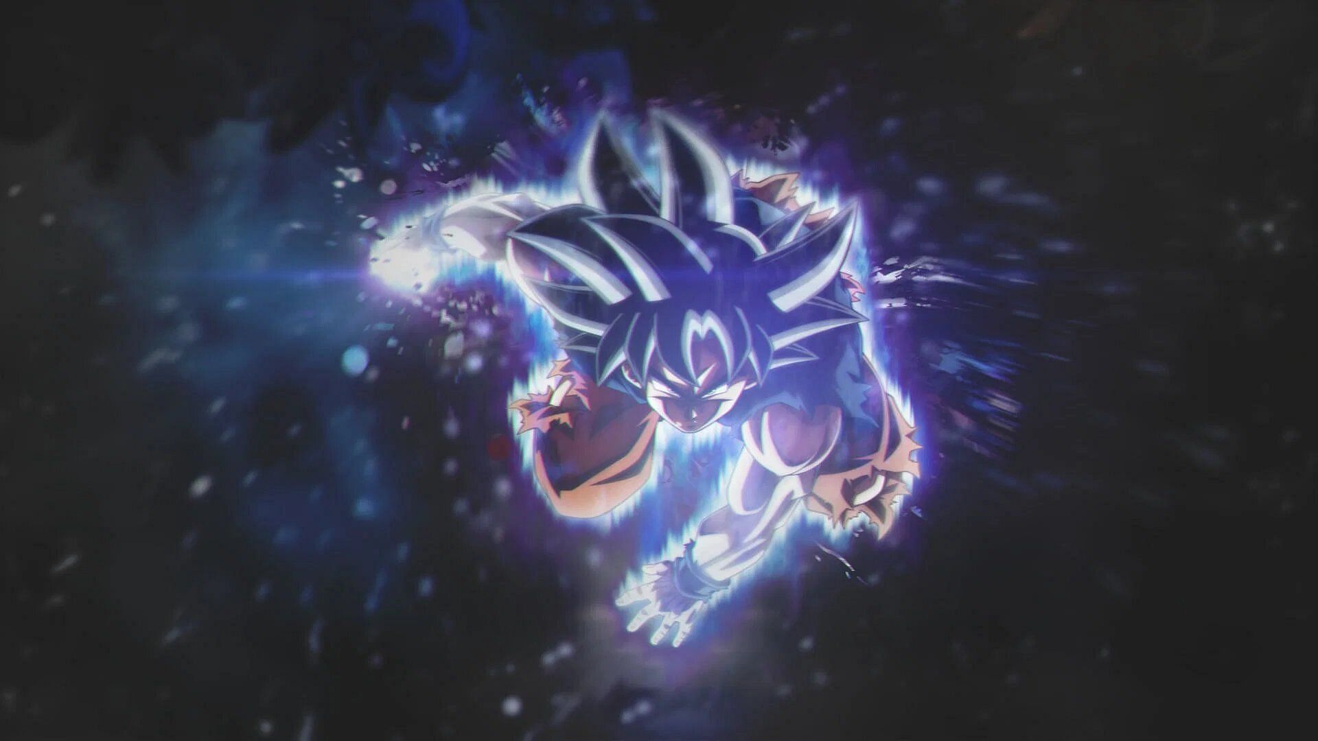 Goku using Ultra Instinct in the anime (Image via Toei Animation).