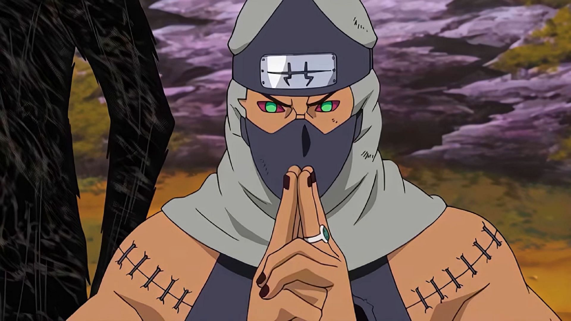 Kakuzu as seen in Naruto (Image via Studio Pierrot)