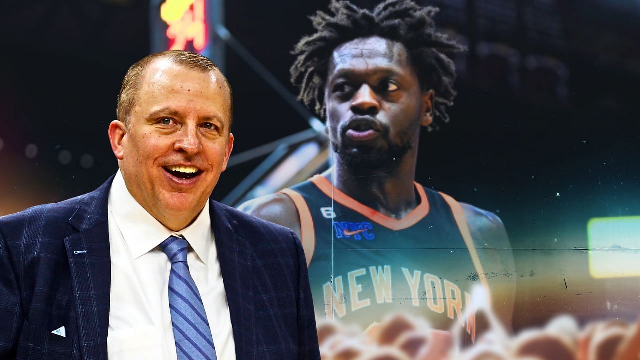 Knicks fans are angry at Tom Thibodeau for praising Julius Randle in loss to Magic.