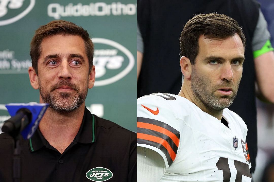 Joe Flacco could back up Aaron Rodgers in 2024