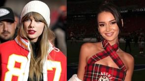 Kyle Juszczyk's wife Kristin issues warning as fans fall victim to viral Taylor Swift jacket scam: "It's not legal"
