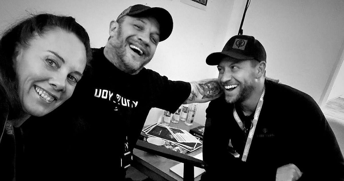 Tom Hardy and cast (Image via tomhardy@Instagram)