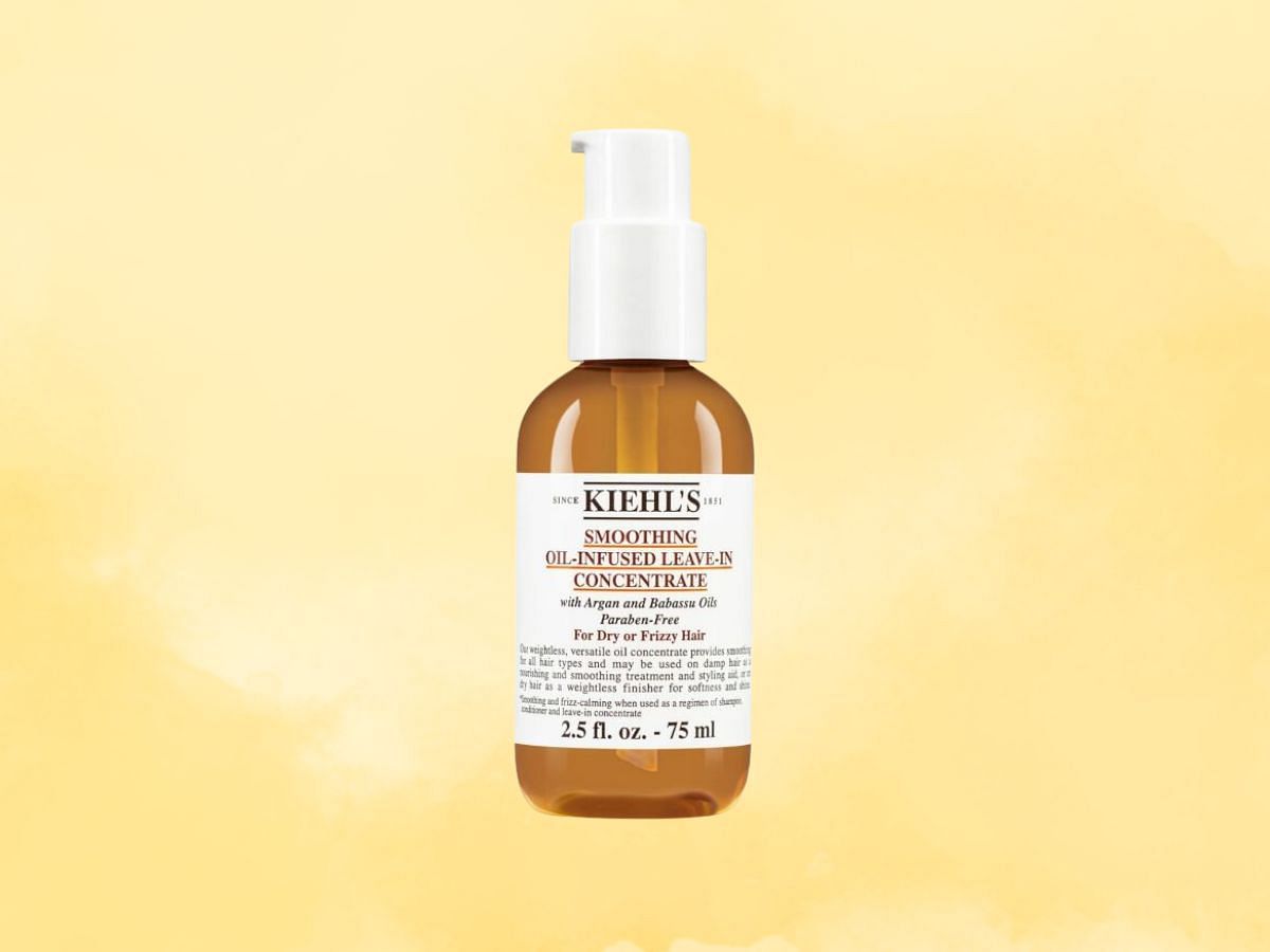 Kiehl&#039;s smoothing oil-infused leave-in concentrate (Image via Kiehl&#039;s)