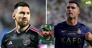 Pakistan cricketer Babar Azam chooses between Cristiano Ronaldo and Lionel Messi in GOAT debate